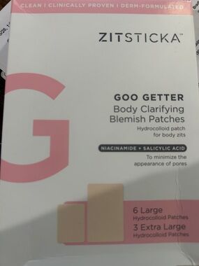 Goo Getter Body Clarifying Blemish Patches - Beige